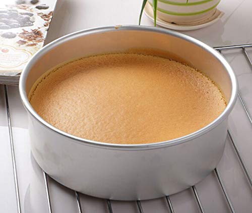 Food Grade Aluminium Round Shape Cake Mould, 8 Inch