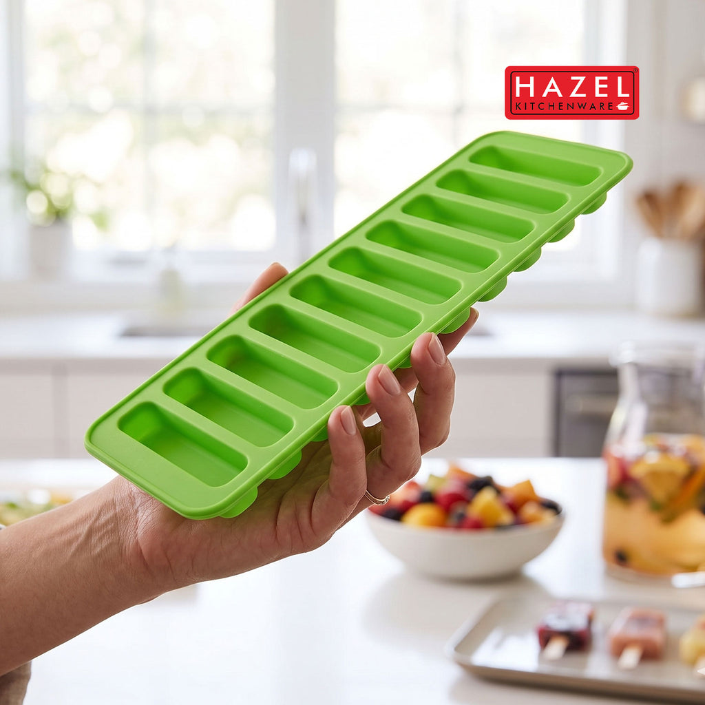 Silicone Chocolate Bar/ Ice Cube Mould  -10 cavity