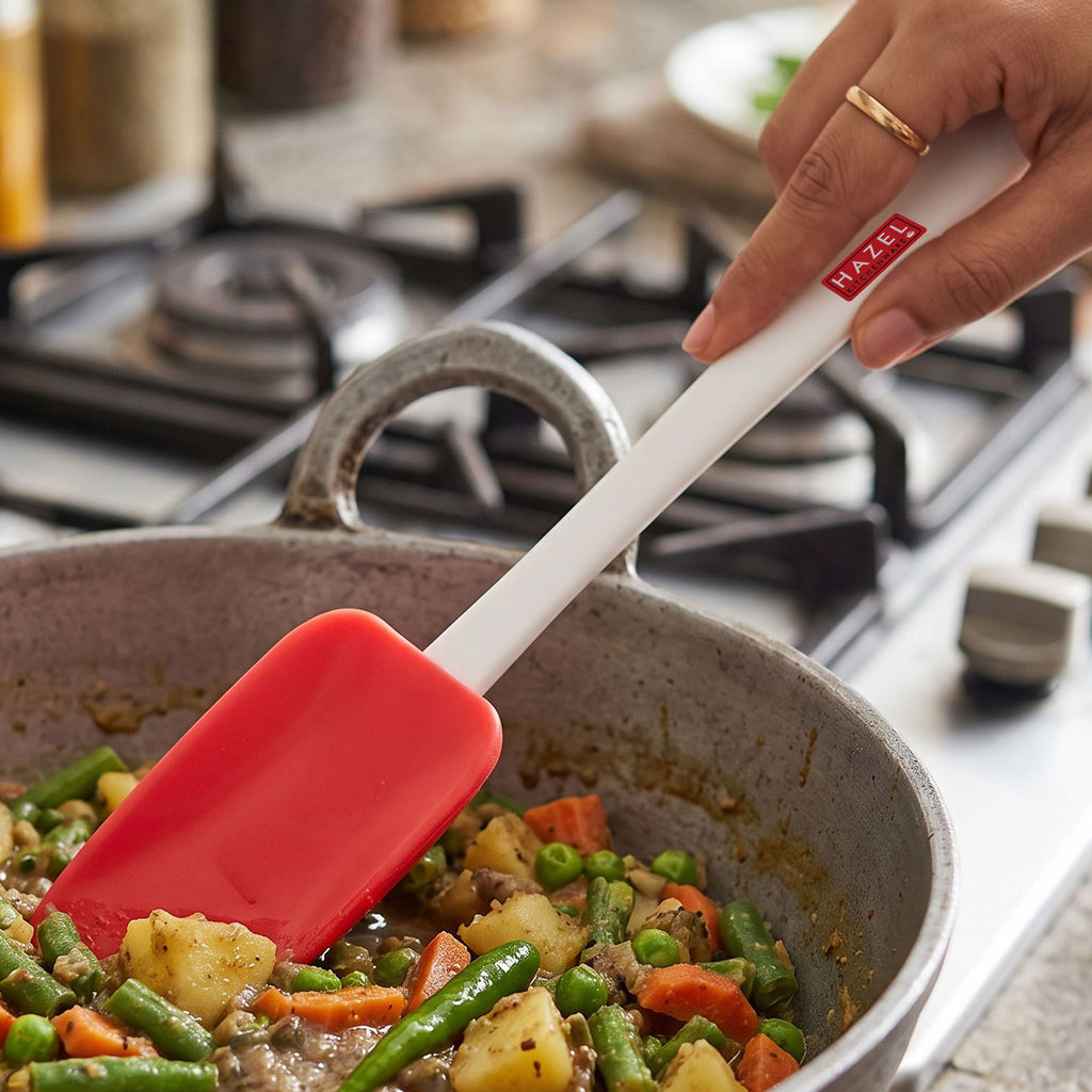 Big Silicone Spoonula Spatula, 30 cm