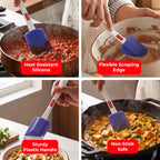 Silicone Spatula with Plastic Handle