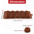 Silicone Small Chocolate Mould, 1 Pc