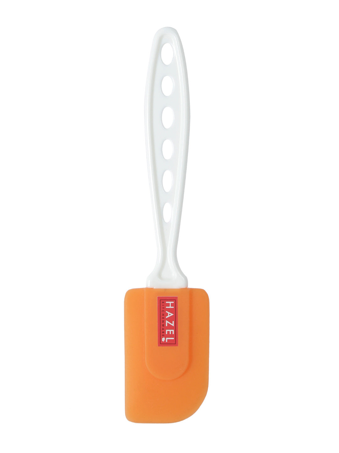 Silicone Small Spatula with Plastic Handle, Orange
