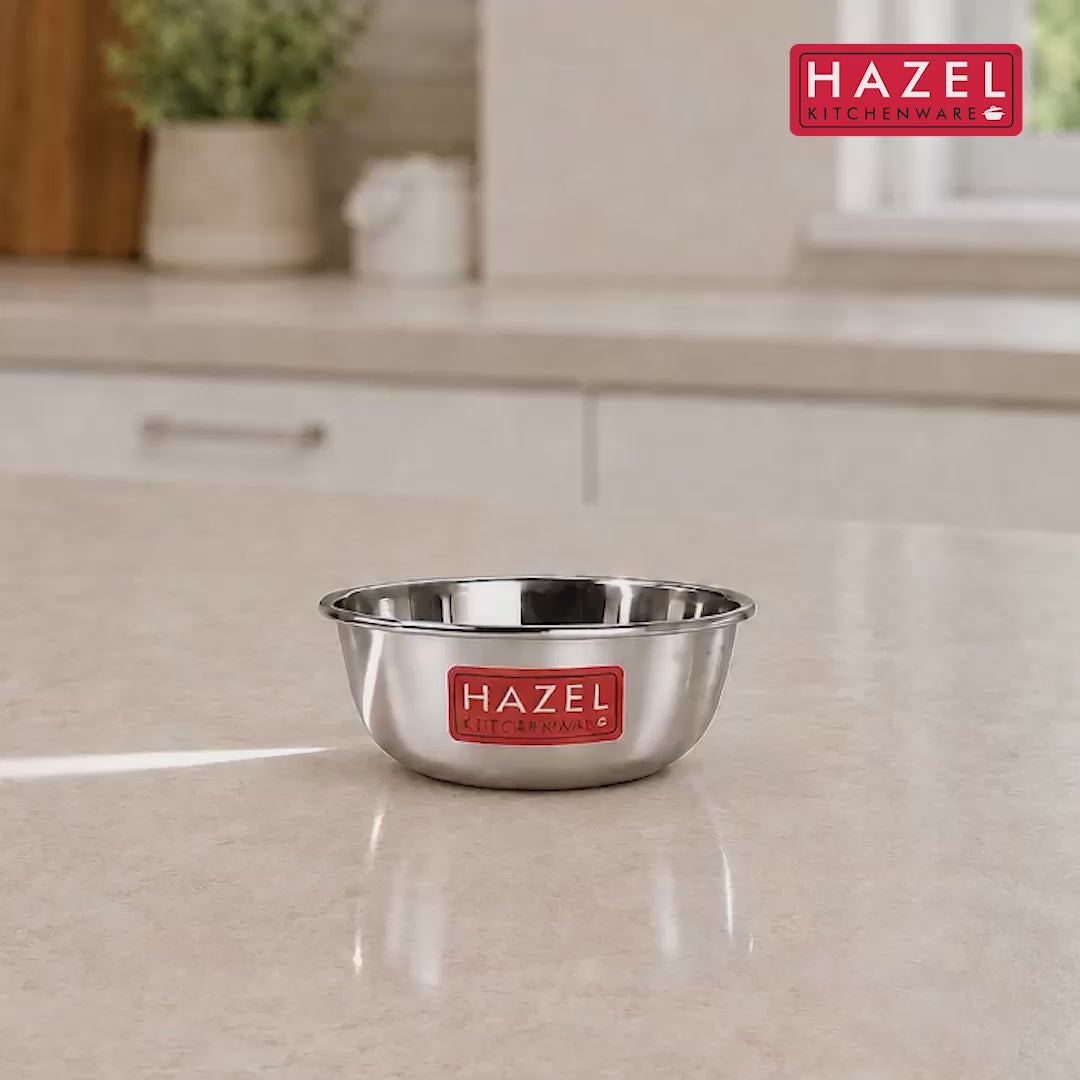 Stainless Steel Wati, Katori Bowl for Dal, Curry, Snacks, 300 ml