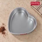 Aluminium Heart Shape Cake Mould, 7.5 Inch