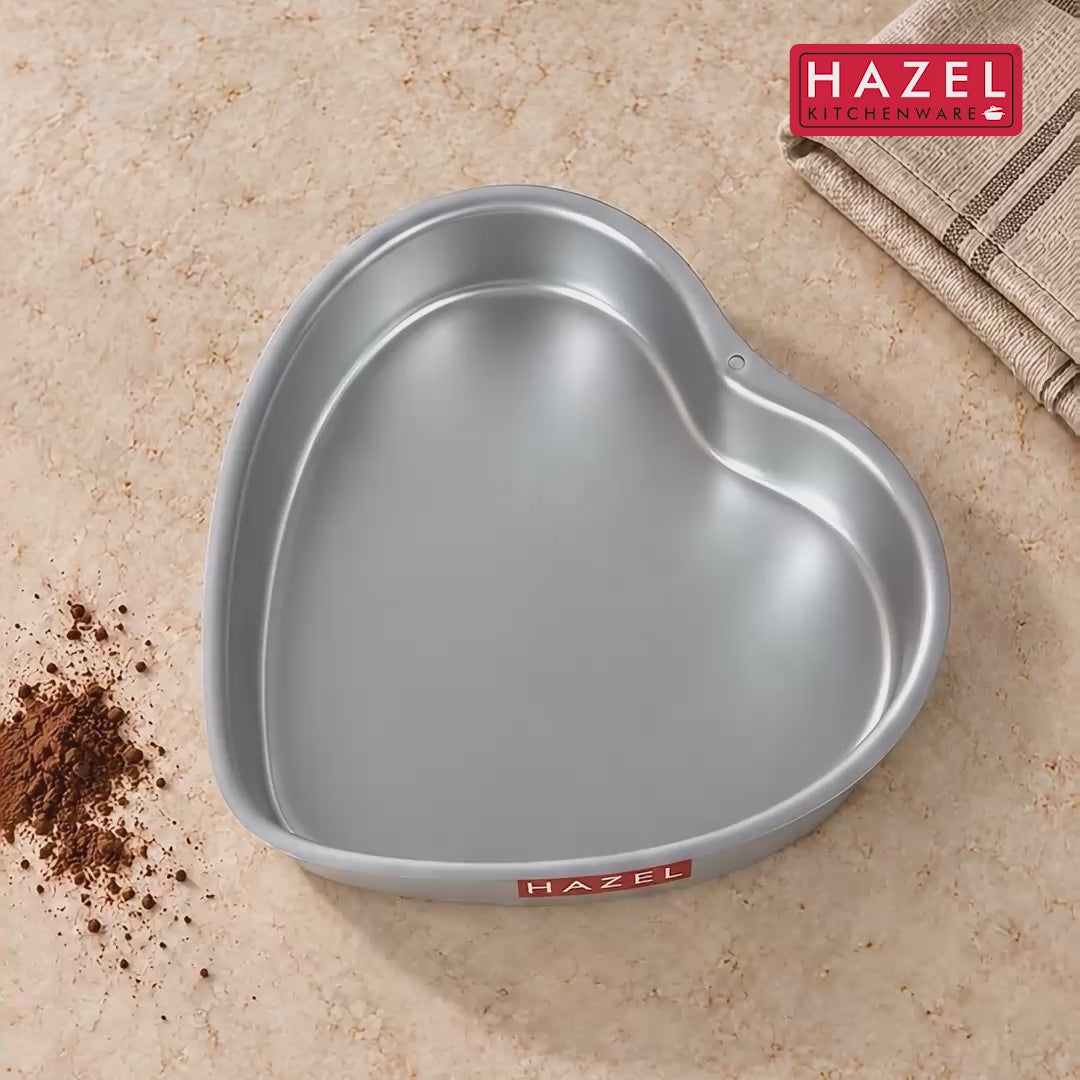 Aluminium Cake Mould for Baking Cakes, Brownies & Bread