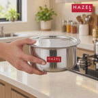 Stainless Steel Tope/Bhagona with Lid - 1400 ML