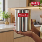 Stainless Steel Milk Boiler Pot with Lid, 1050 ML