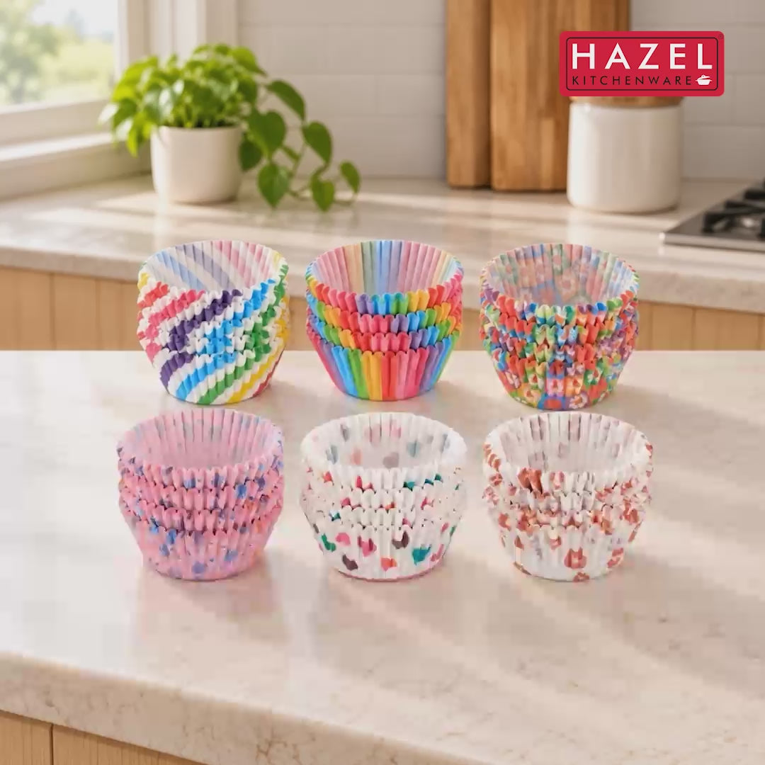 Paper Cupcake/Muffin Cups, Pack of 100
