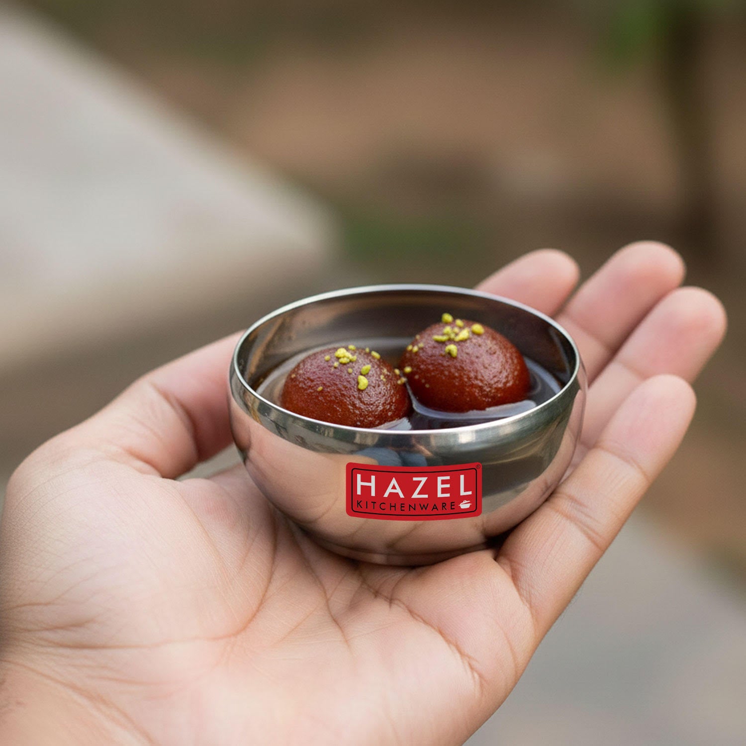 Stainless Steel Serving Bowl/Katori Set of 12, 100 ML Each