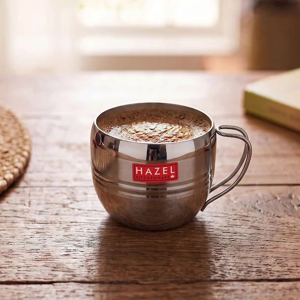 Stainless Steel Tea Cup, 170 ML